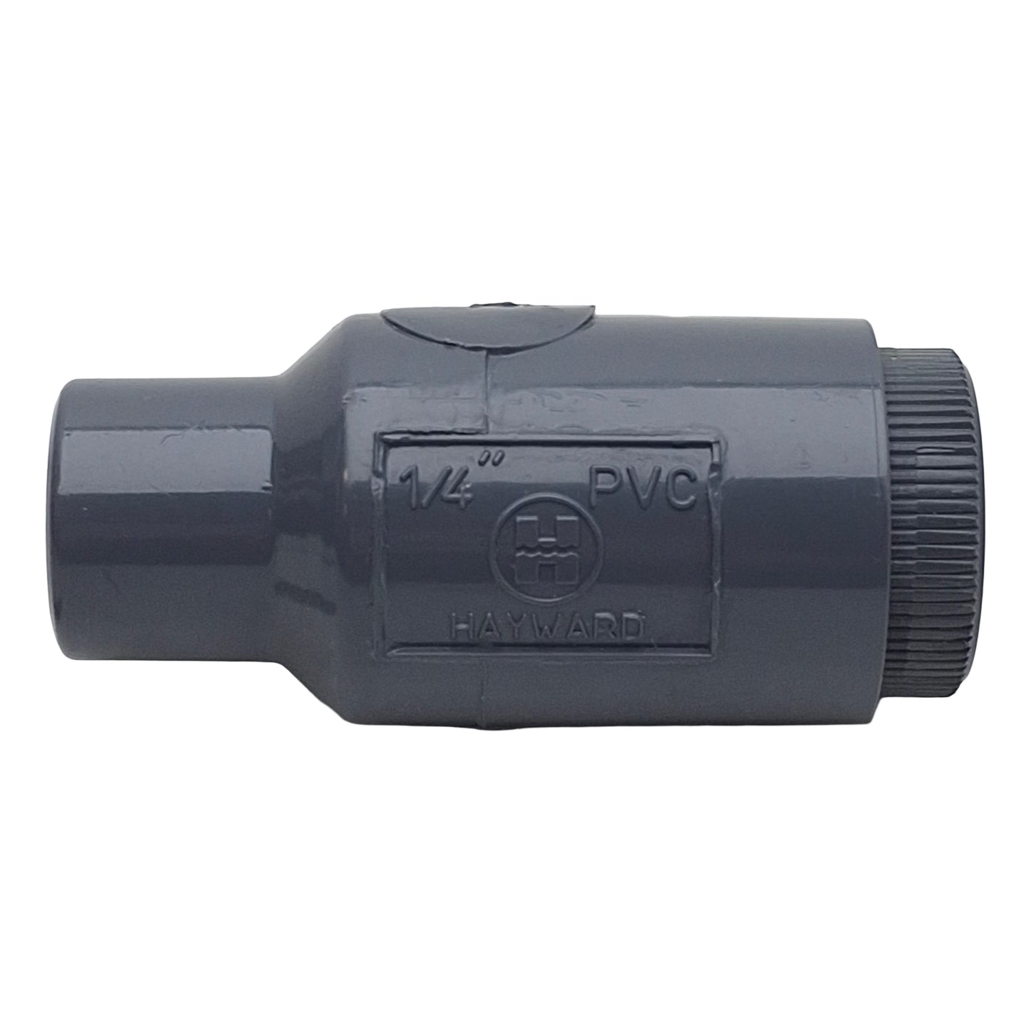 New – Open box Lot of 2 Hayward TC10025T PVC Check Valve, 1/4in x 1/4in Female NPT, 150psi 2gpm