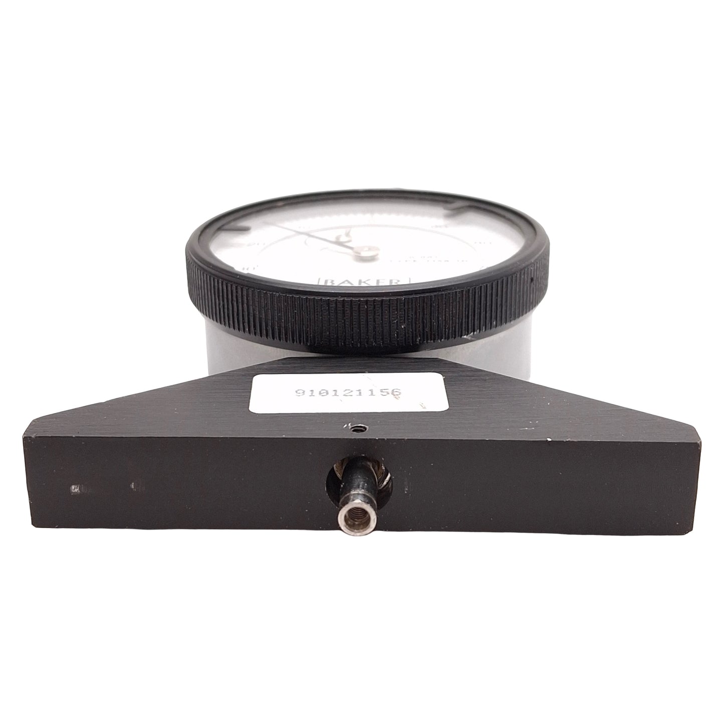 Used Baker J158/1B Dial Depth Gage, ø2-1/4in Bezel, 0.001in Reading, 100-0 Graduation