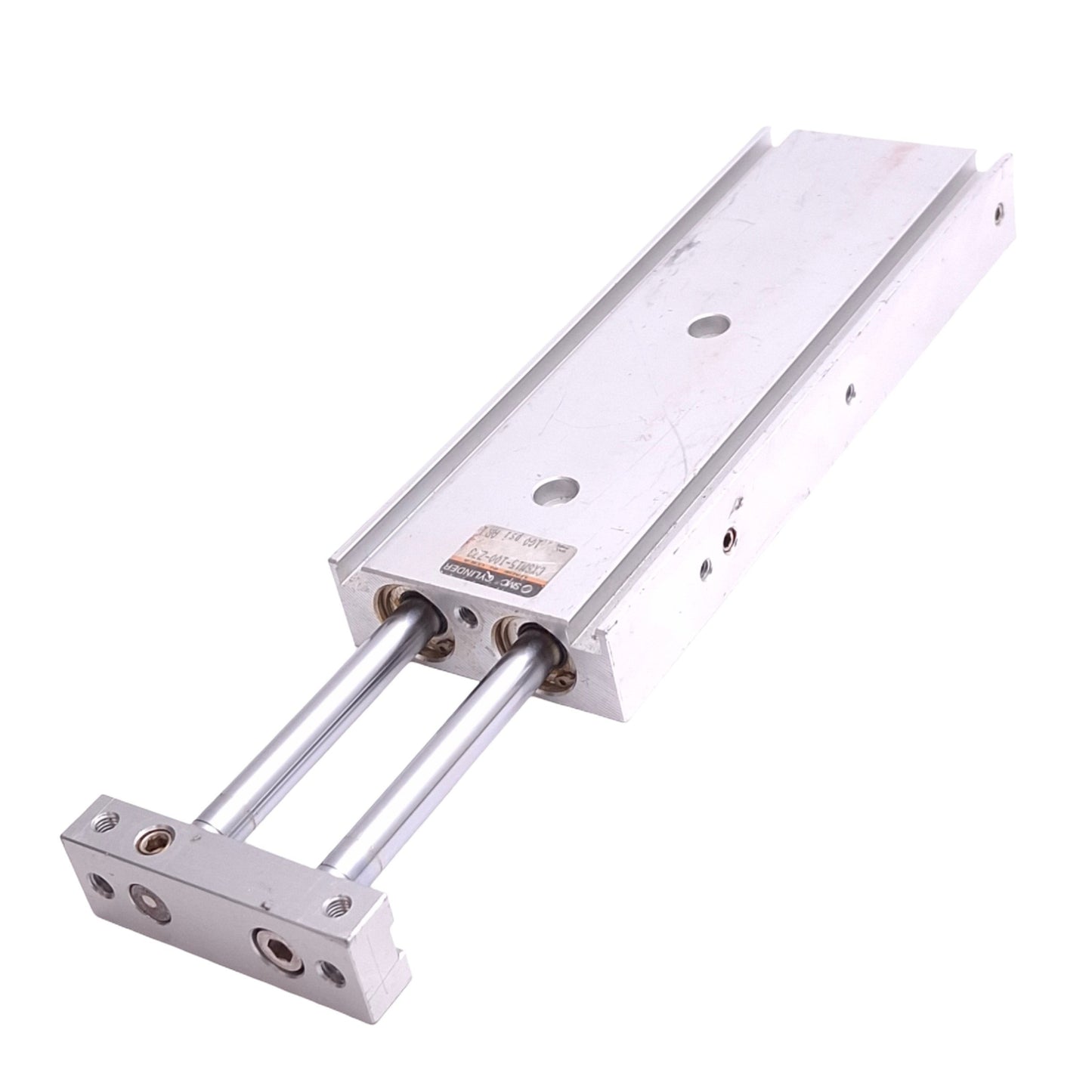 Used SMC CXSM15-100-Z73 Guided Pneumatic Cylinder, ø15mm Bore, 100mm Stroke, 0.7MPa