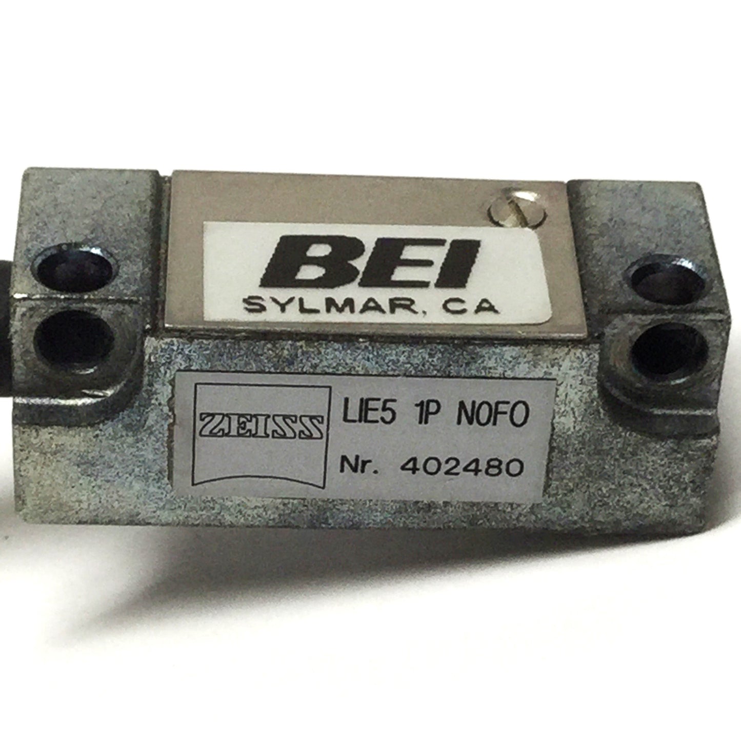 Used BEI Zeiss LIE5 1P N0FO Incremental Linear Encoder 20µm Period, 50x Interpolation