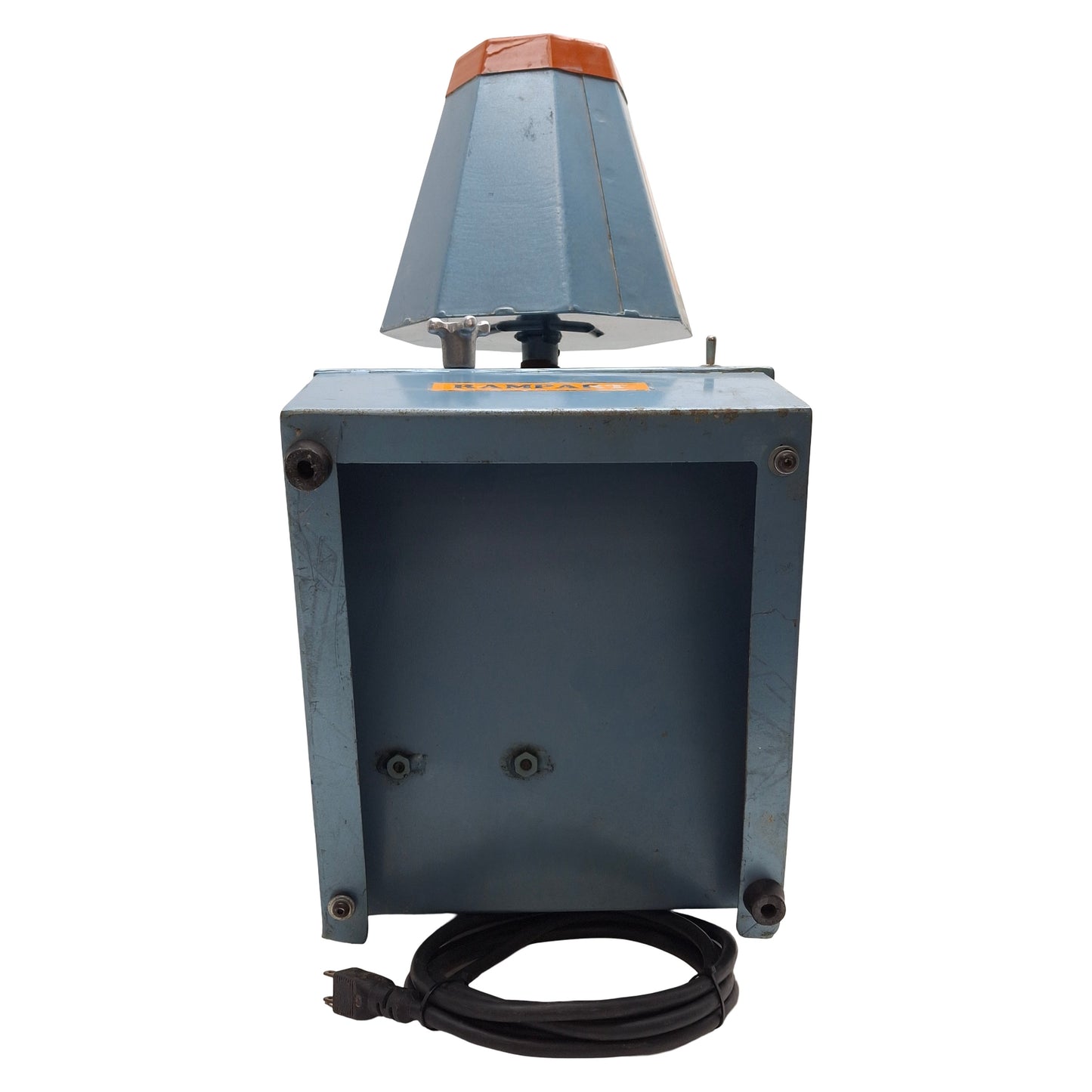 Used Rampart MTD-1 Mini Tumbler Bench Type Barrel Finishing Machine, 24-52rpm, 100VAC