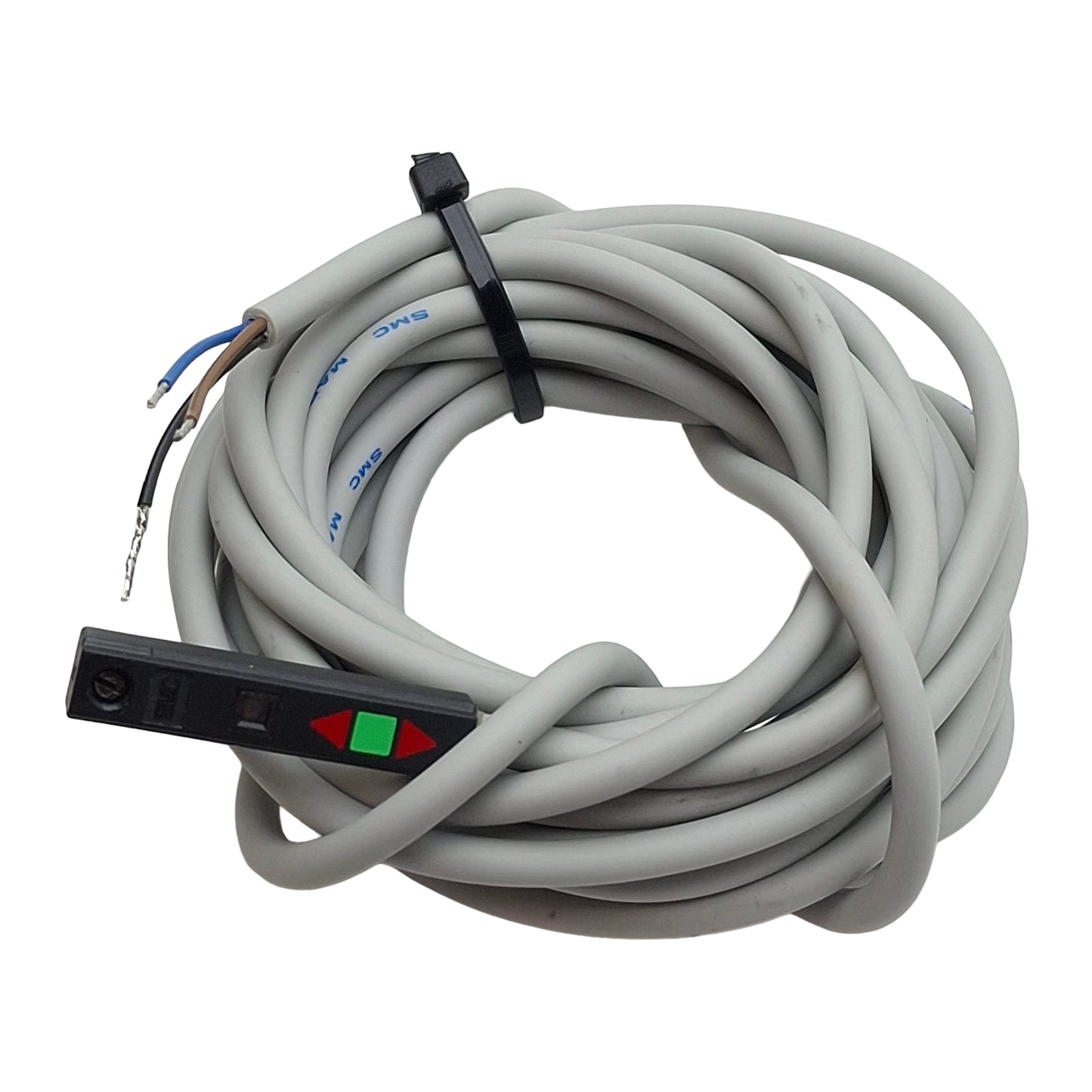 New – Open box SMC D-Y7NW Solid-State Auto Switch, NPN, 24VDC 40mA, 3-Wire to Leads, 3m