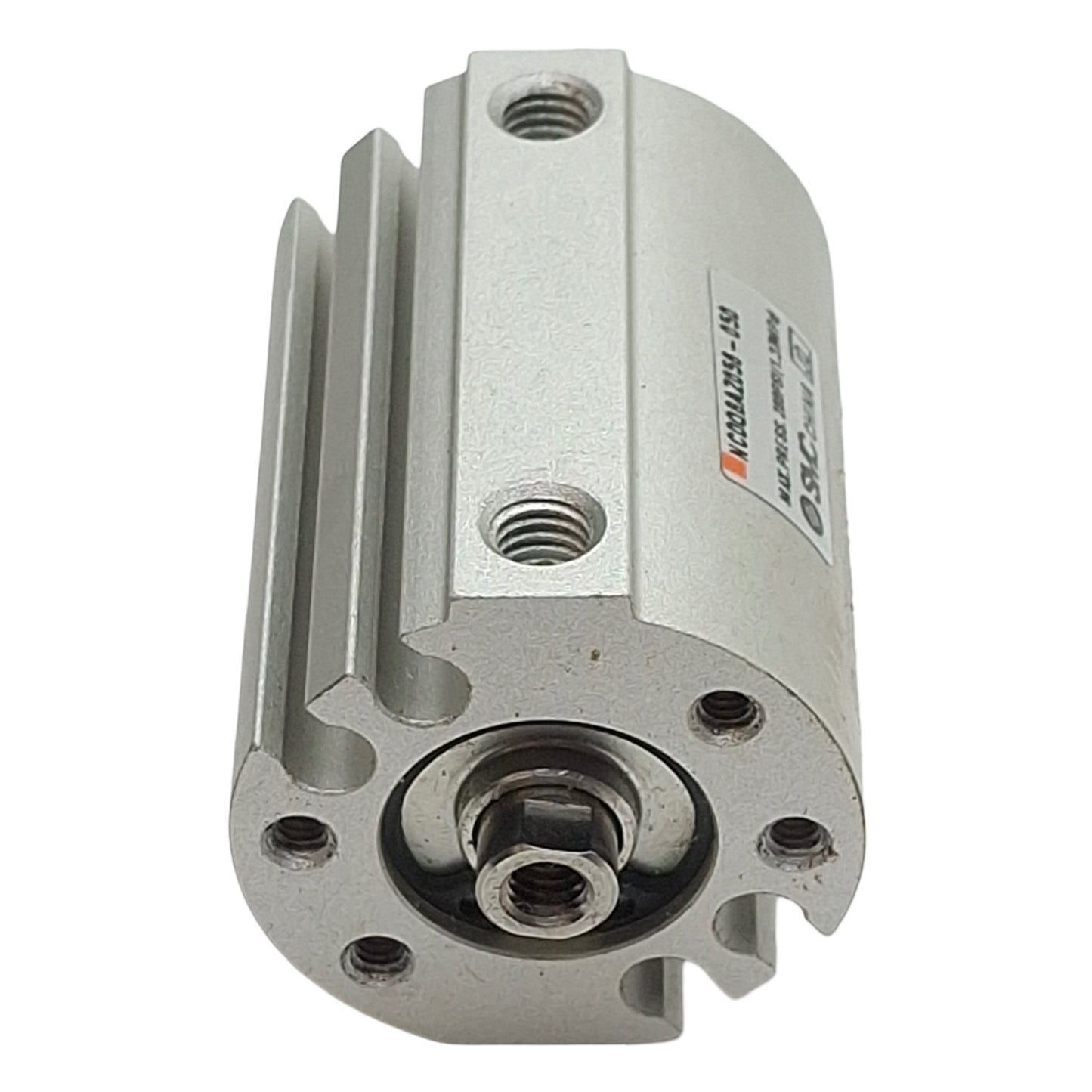 Used SMC NCDQ8AZ056-050 Compact Cylinder, ø9/16in Bore, 1/2in Stroke, #10-32, 200psi