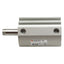 Used SMC NCDQ8AZ056-050 Compact Cylinder, ø9/16in Bore, 1/2in Stroke, #10-32, 200psi