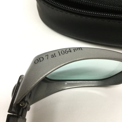 Used LASAG Laser Operator Safety Glasses 7 OD @ 1064nm Nd:YAG Eye Protection Goggles