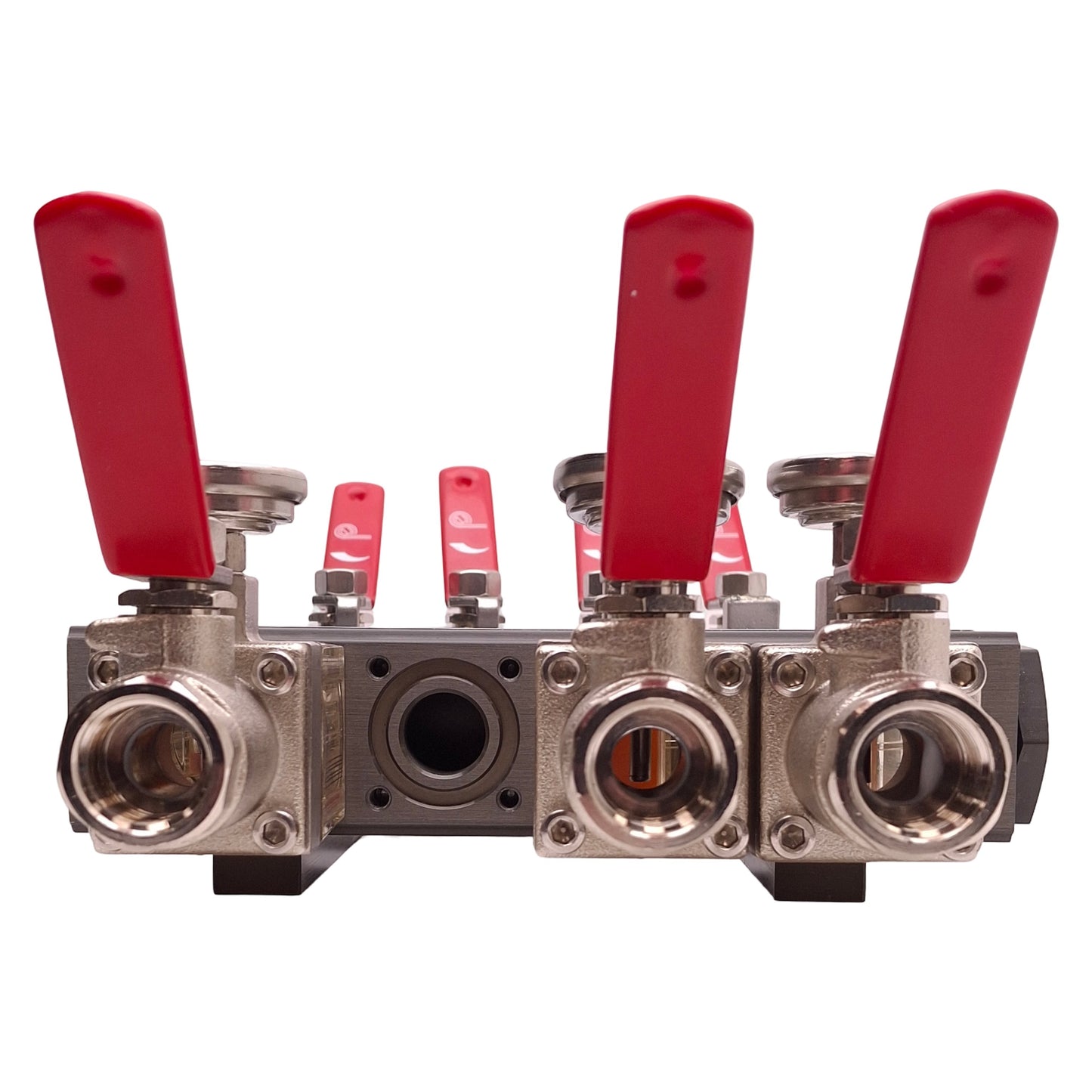 Used Plastic Process Equipment VF4D-40DMN-3G Inlet & Outlet Manifold Combination 3gpm