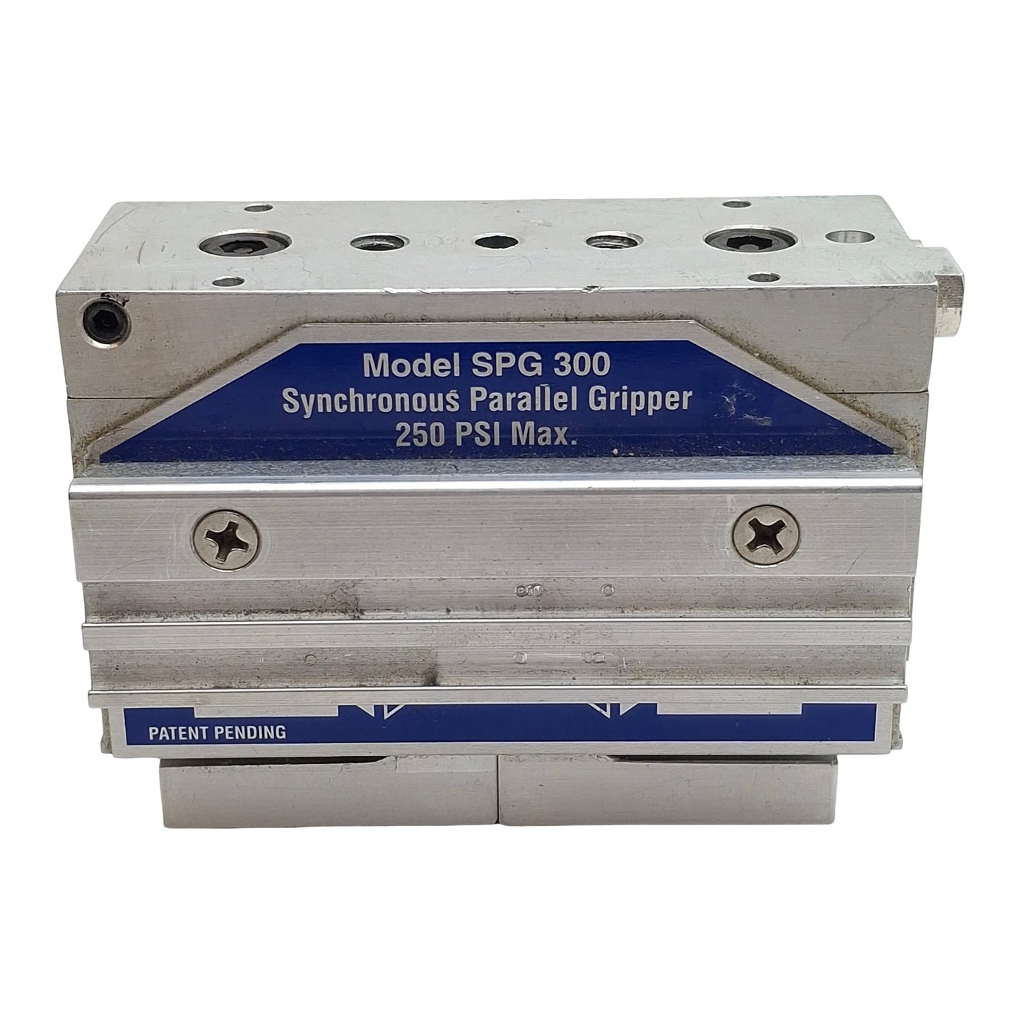Used Fabco-Air SPG300-J2-E24C-A-V Synchronous Parallel Gripper, 17/32in Stroke, 22lbf