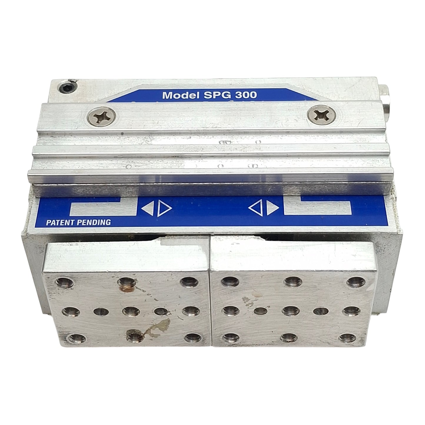 Used Fabco-Air SPG300-J2-E24C-A-V Synchronous Parallel Gripper, 17/32in Stroke, 22lbf