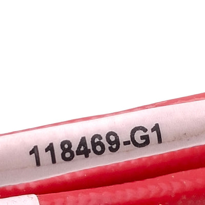 Used AMAT Applied Materials 118469-G1 Shielded Resin Cable 9-Pin Male, 8ft Length