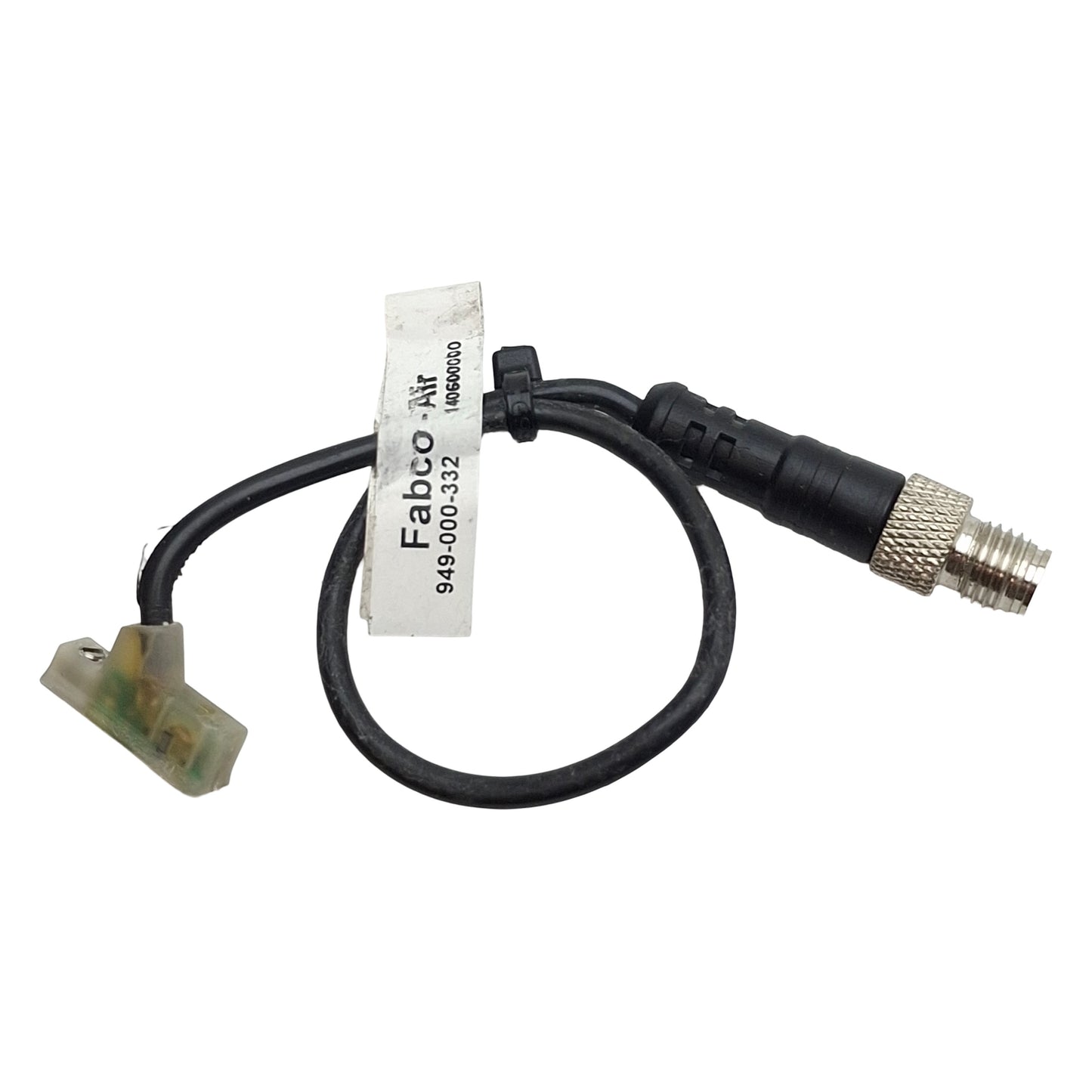 Used Fabco-Air 9D49-000-332-08 Magnetic Position Sensor, NPN, 5-28VDC 200mA, 3-Pin M8