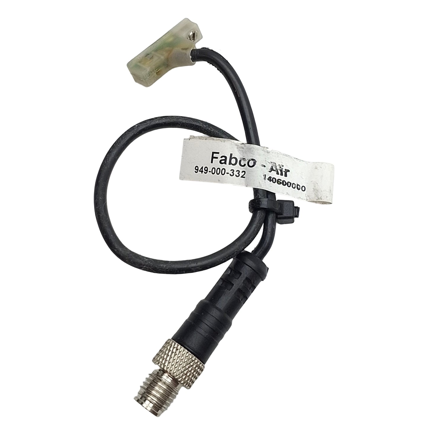 Used Fabco-Air 9D49-000-332-08 Magnetic Position Sensor, NPN, 5-28VDC 200mA, 3-Pin M8