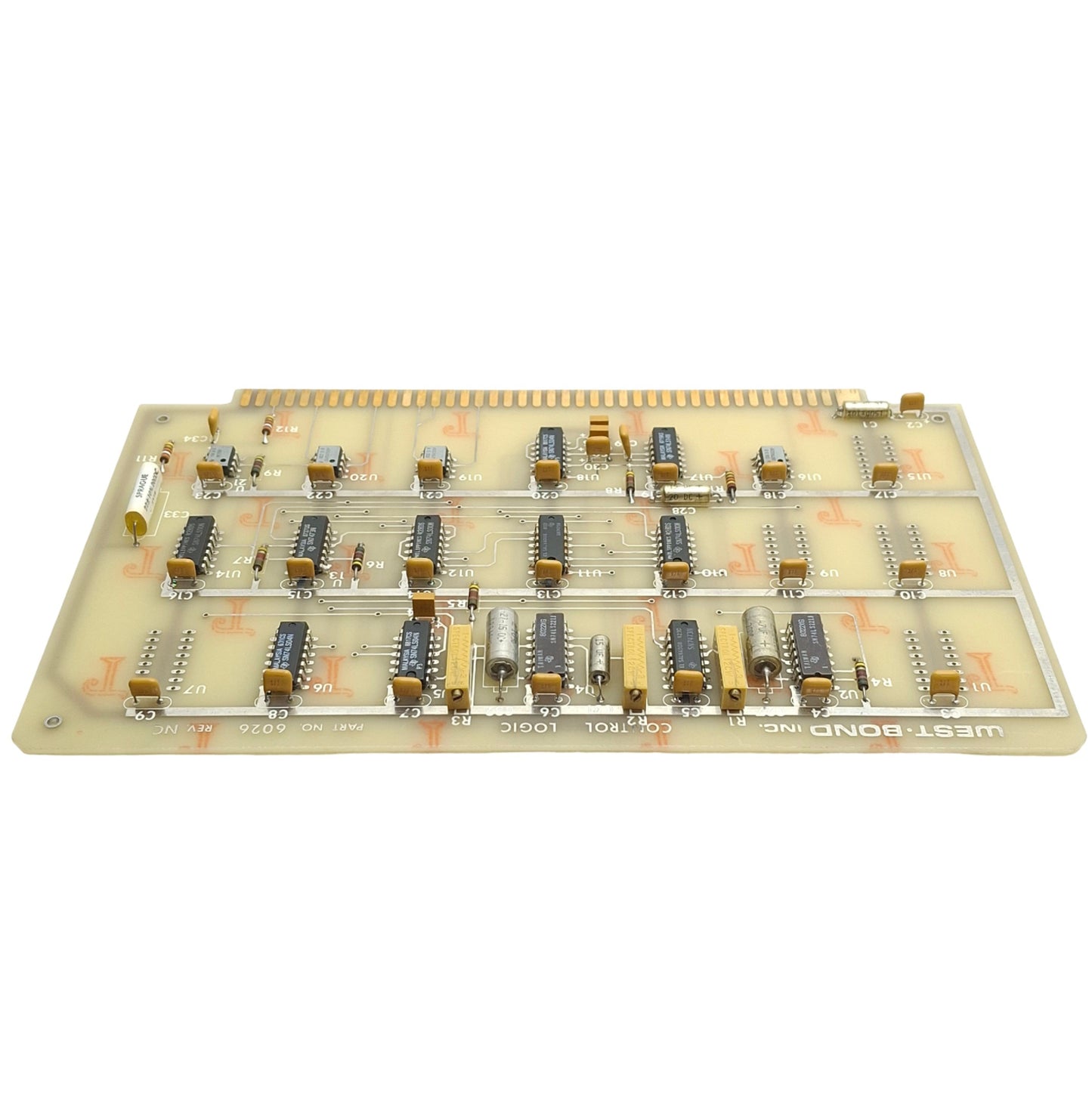 Used West Bond 6026 Control Logic Board For Model 7200AR Manual Wire Bonder