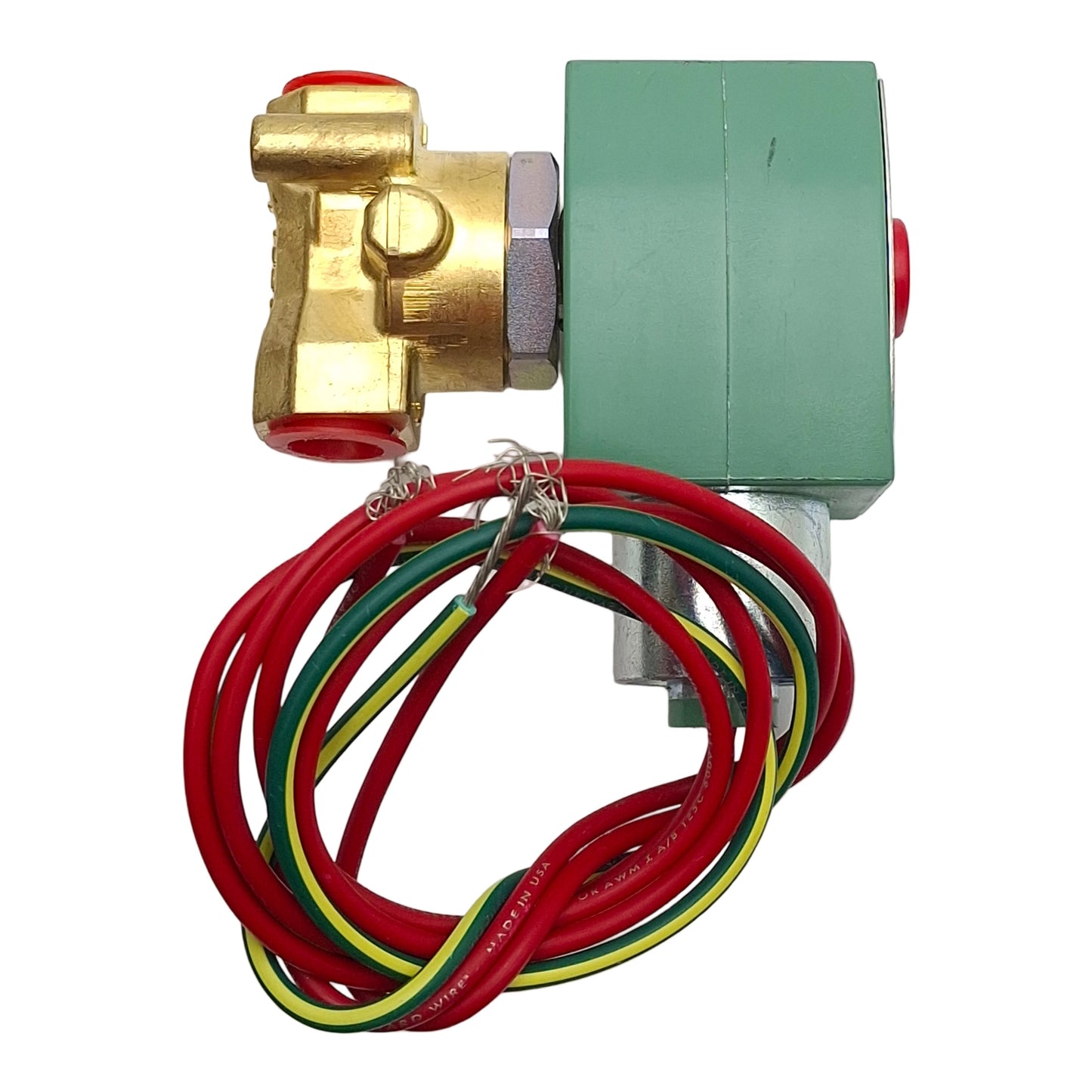 New – Open box Asco 8262H022 Redhat Solenoid Valve, 2-Way NC 1/4in NPT, 185psi, 110/120VAC Coil