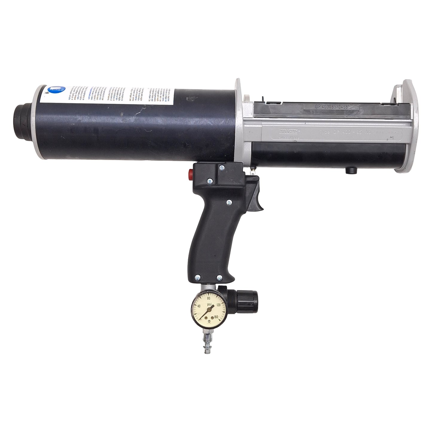 Used Sulzer DP 400-85 MIXPAC Component Dispenser, 1:1 & 2:1, 400mL, 3.2kN, 6.8bar