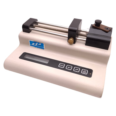 Used Cole Parmer 78-0100C Single-Syringe Pump 100-120V Supply, 0.10A, 4.9" Travel