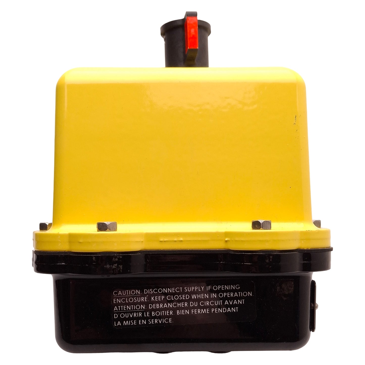 Used Flowserve 1075 Electric Actuator 120VAC 0.25A, 150in-lbs Stall, 120in-lbs Start