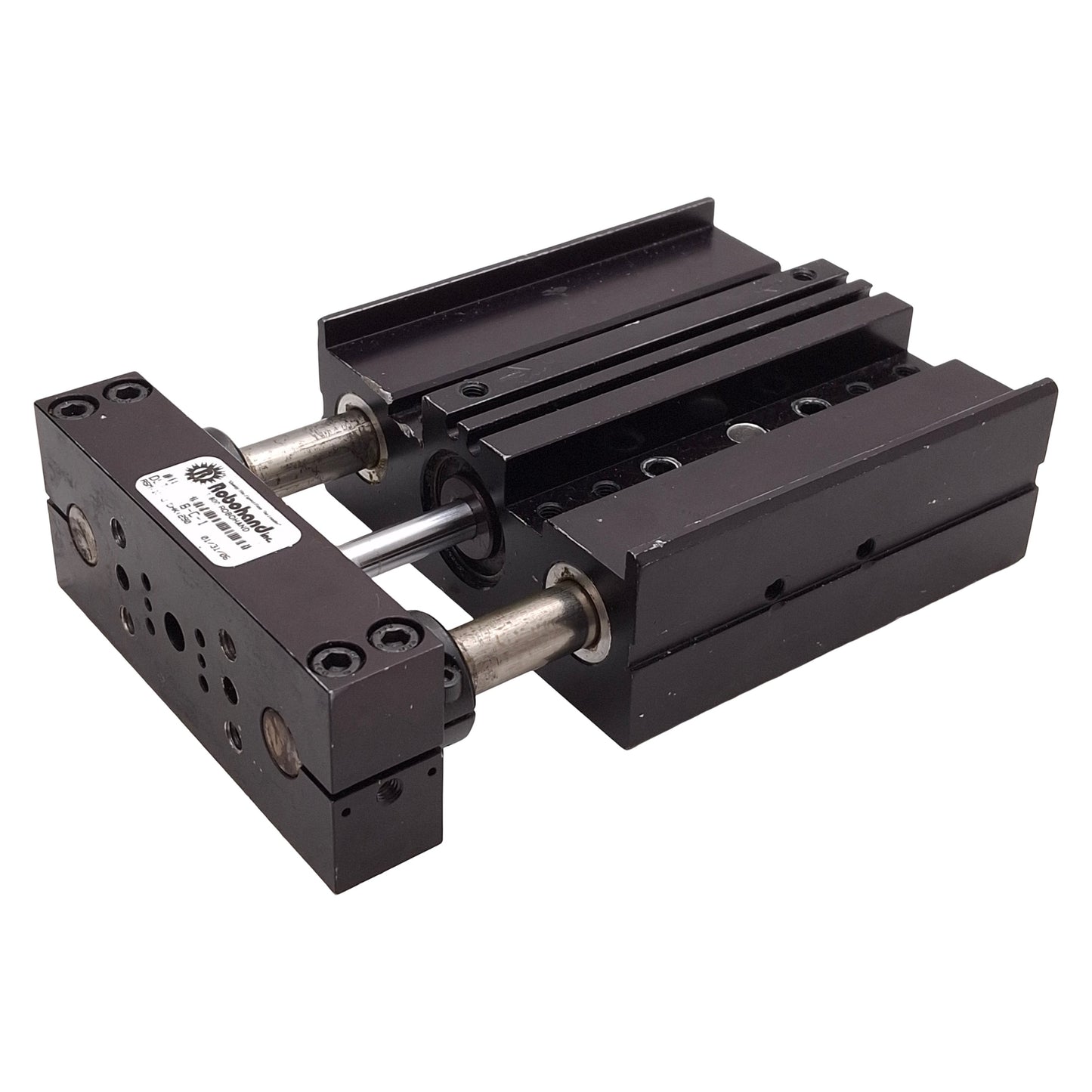 Used Robohand DLT-12-B-C-1 Pneumatic Thruster Slide, ø1in Bore, 1.5in Stroke, 100psi