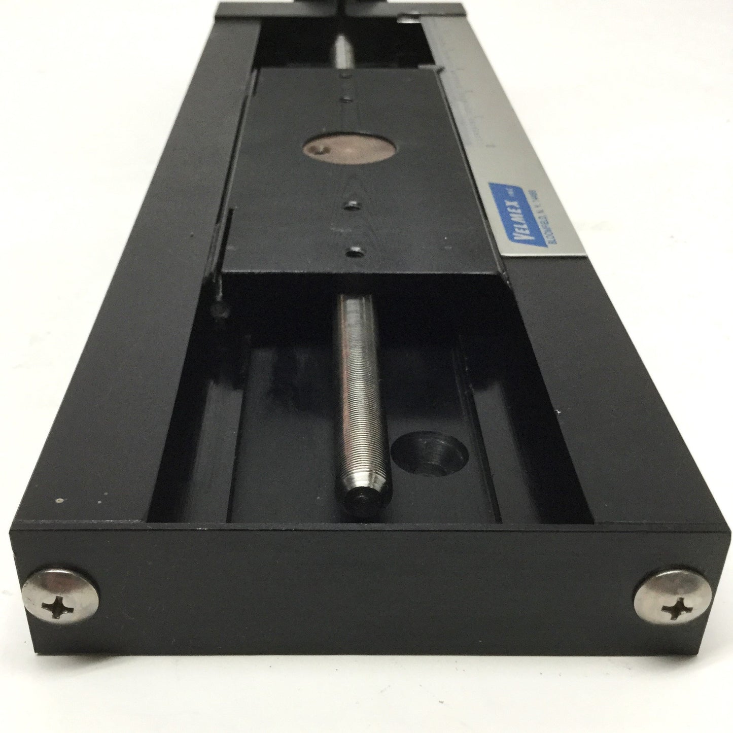 Used Velmex A40 UniSlide Manual Linear Actuator Dovetail Positioner Stage, 6" Travel