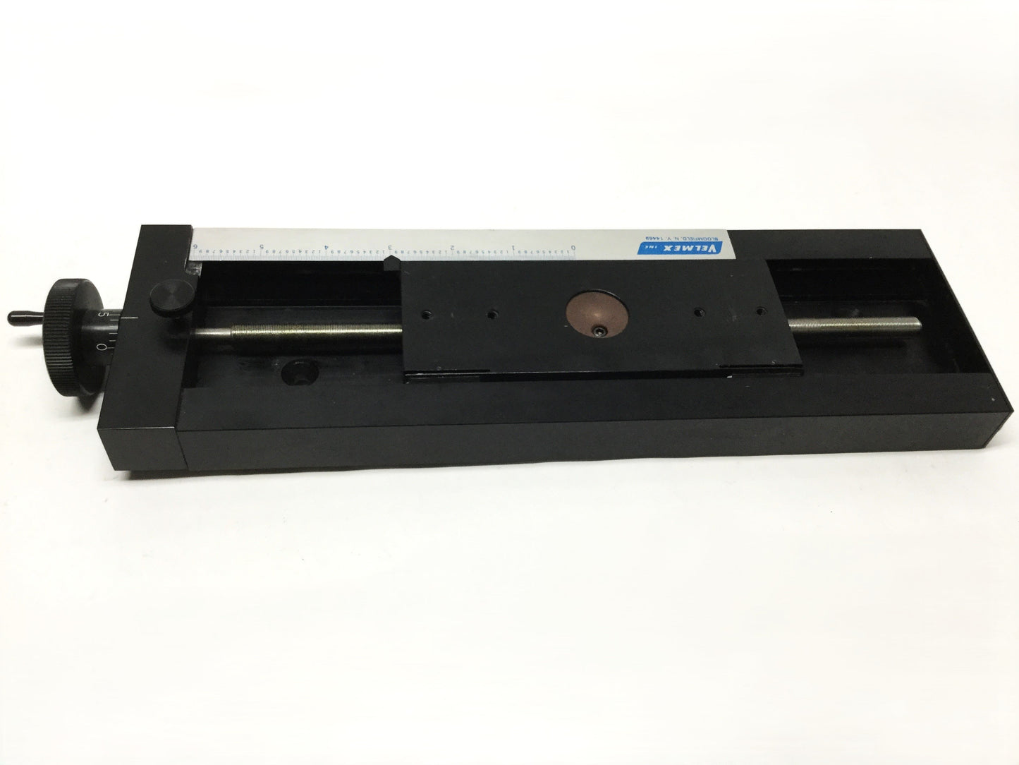 Used Velmex A40 UniSlide Manual Linear Actuator Dovetail Positioner Stage, 6" Travel