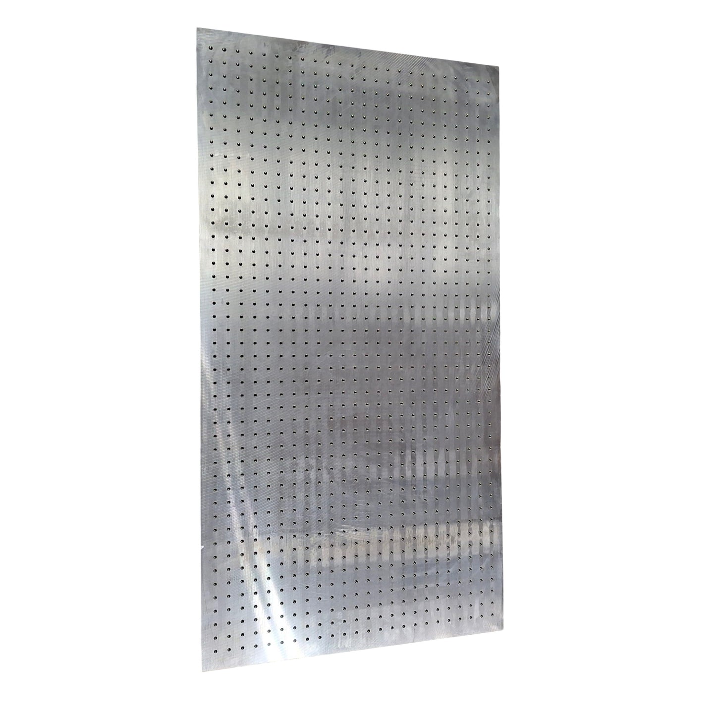 Used Solid Aluminum Optical Breadboard, 48in x 25-3/16in x 1/2in, M6x1.0, 1in Spacing