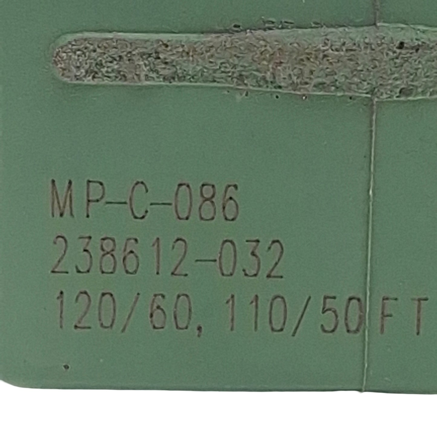 Used Lot of 2 Asco 238612-032 MP-C-086 Red-Hat Solenoid Valve Coil, 110/120VAC Coil