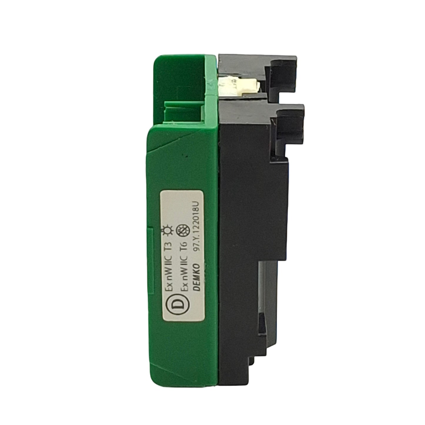 Used Allen Bradley 800T-XD2P Sealed Pushbutton Contact Block, 1NC, 600V 5A, 30mm