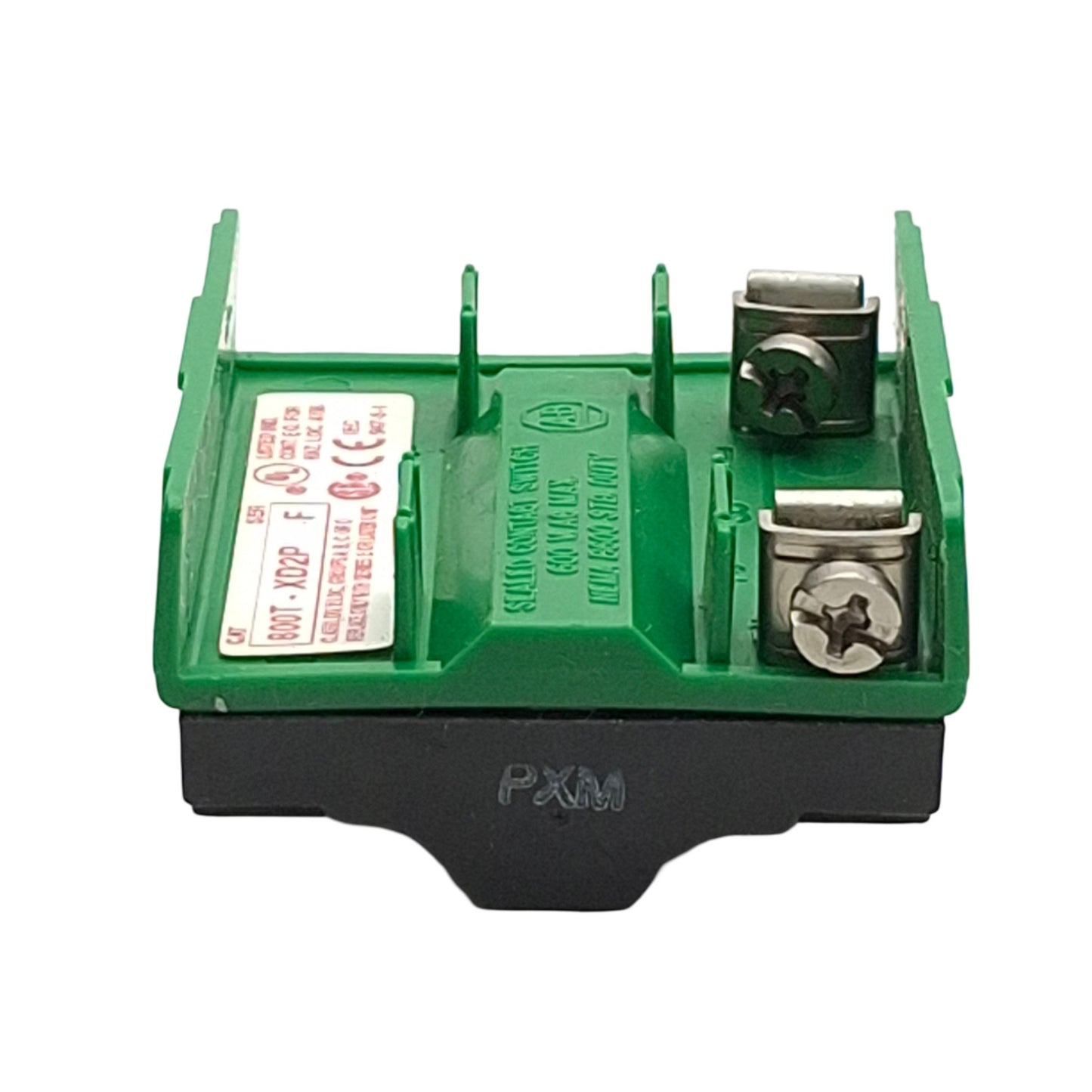 Used Allen Bradley 800T-XD2P Sealed Pushbutton Contact Block, 1NC, 600V 5A, 30mm