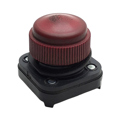 Used Allen Bradley 800T-R6 Momentary Pushbutton Operator, Booted, Red, 30mm