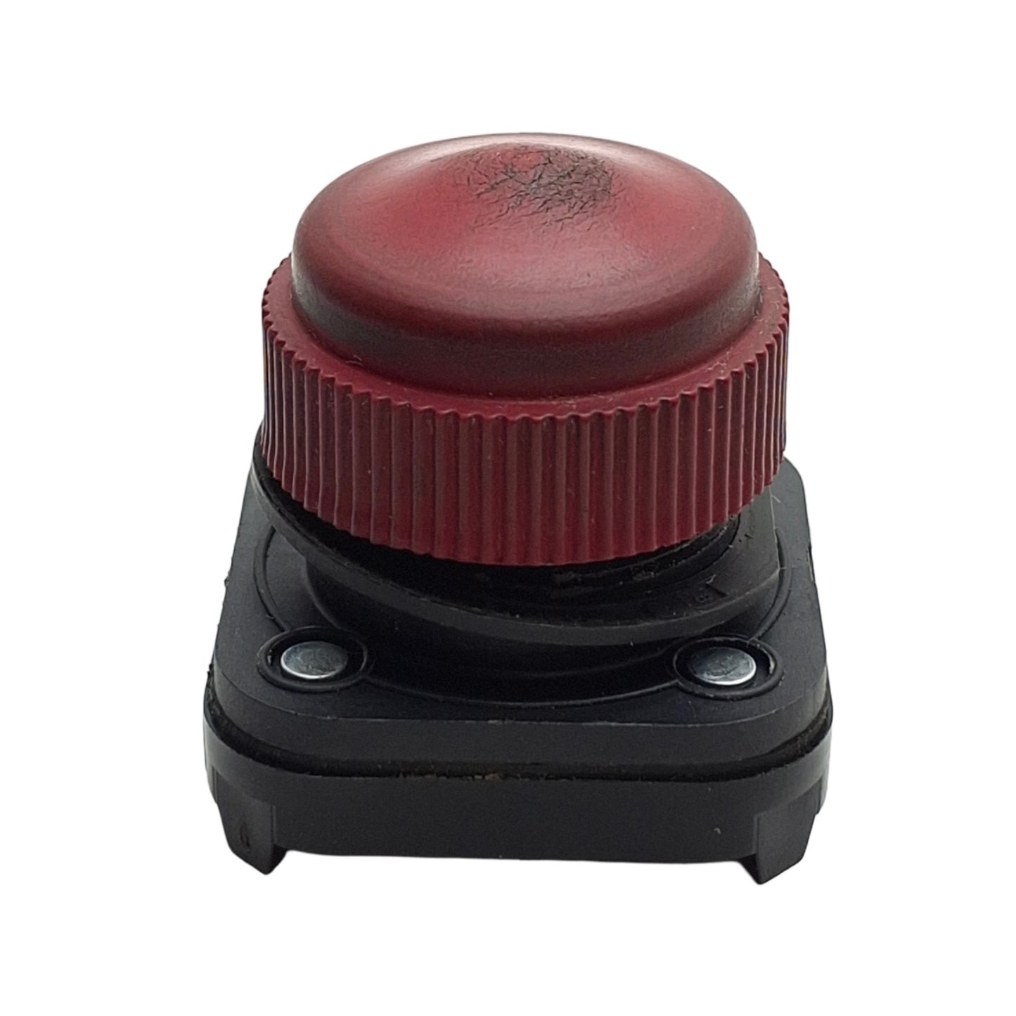 Used Allen Bradley 800T-R6 Momentary Pushbutton Operator, Booted, Red, 30mm