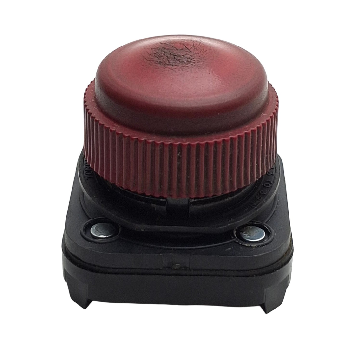 Used Allen Bradley 800T-R6 Momentary Pushbutton Operator, Booted, Red, 30mm