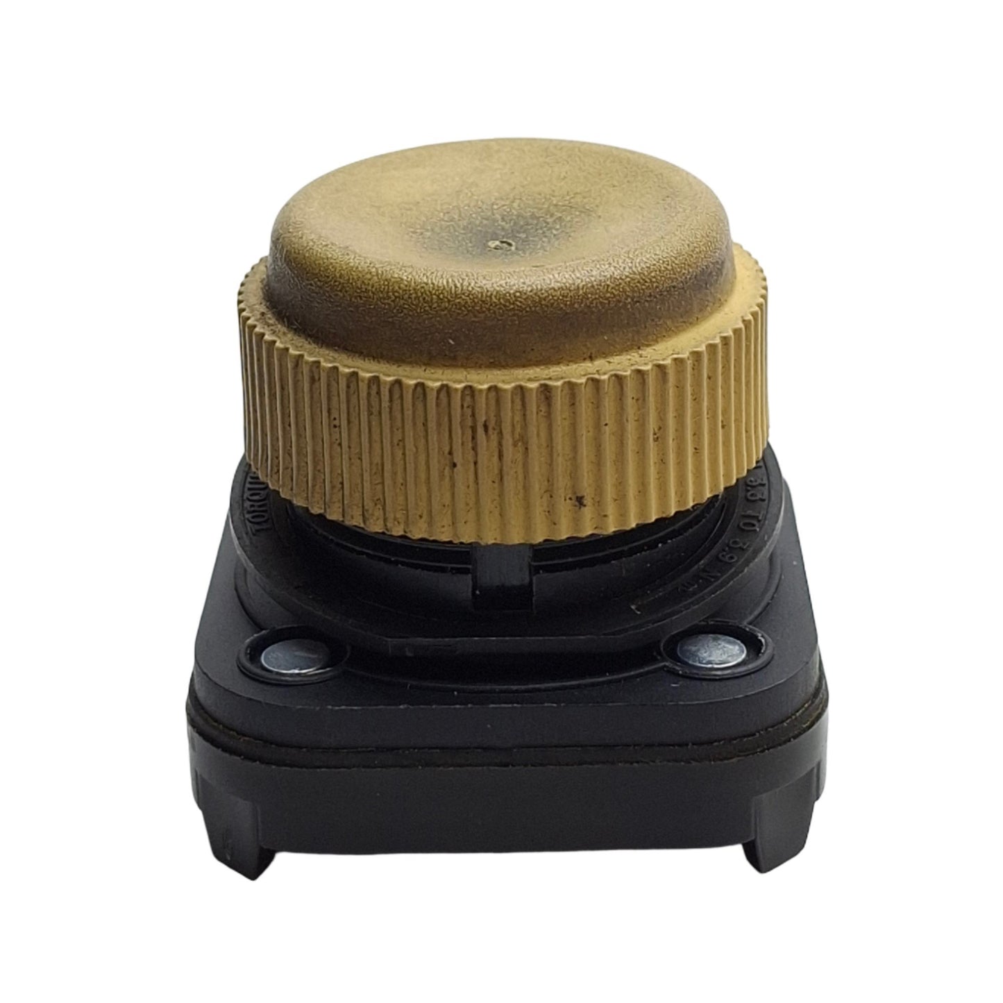 Used Allen Bradley 800T-R9 Momentary Pushbutton Operator, Booted, Yellow, 30mm