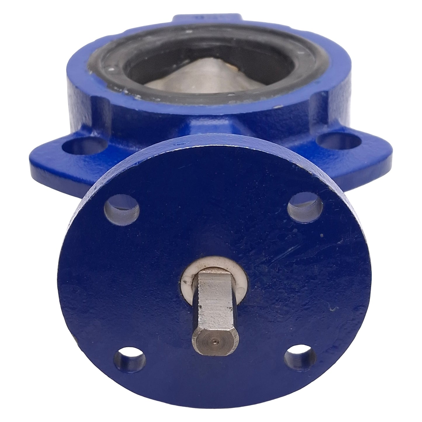 Used Keystone F221 80mm Butterfly Valve Cast Iron Body, 304SS Disc, NBR Seat, 250psi
