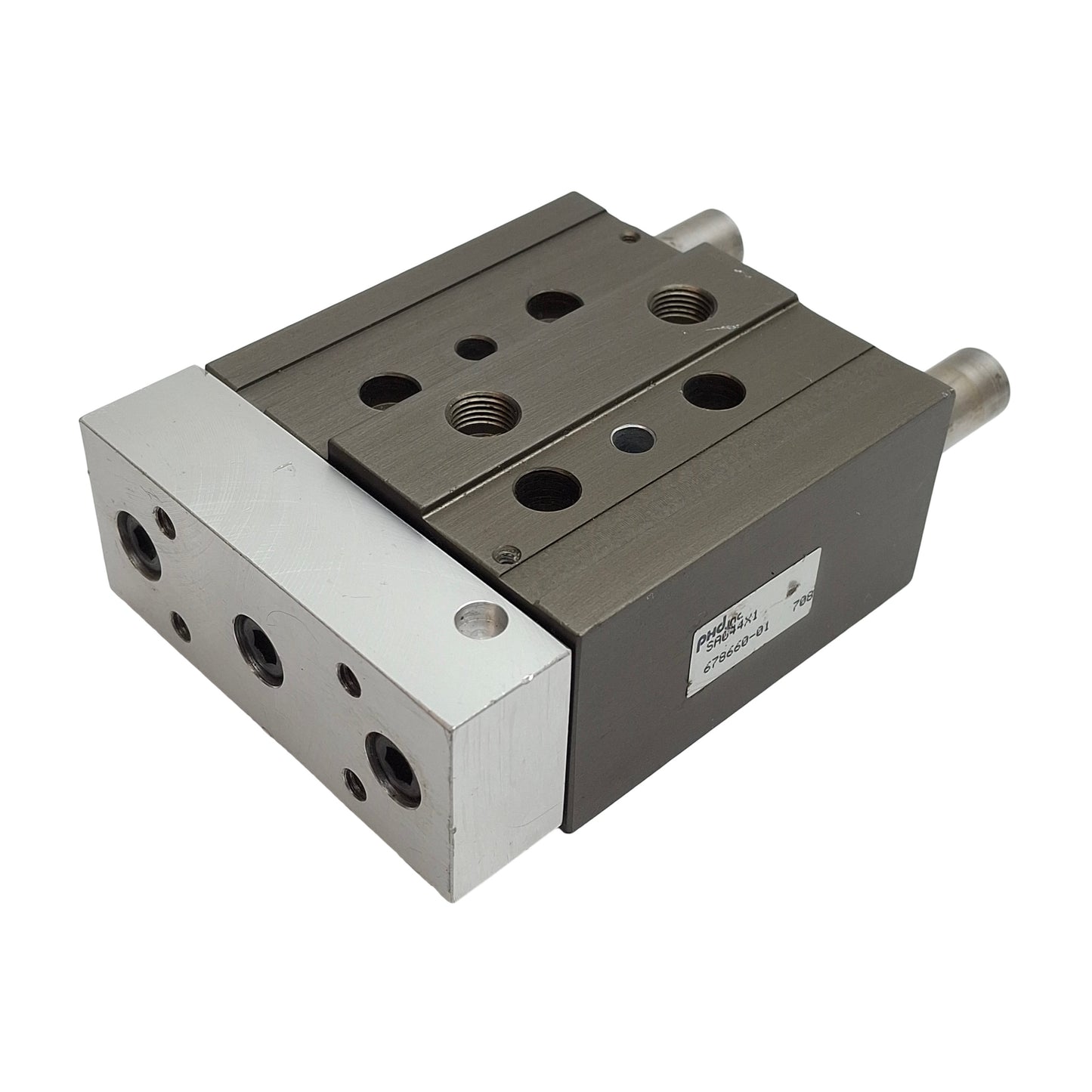 Used Phd SA044X1 Pneumatic Double-Acting Cylinder, ø3/4in Bore, 1in Stroke, 1/8in NPT