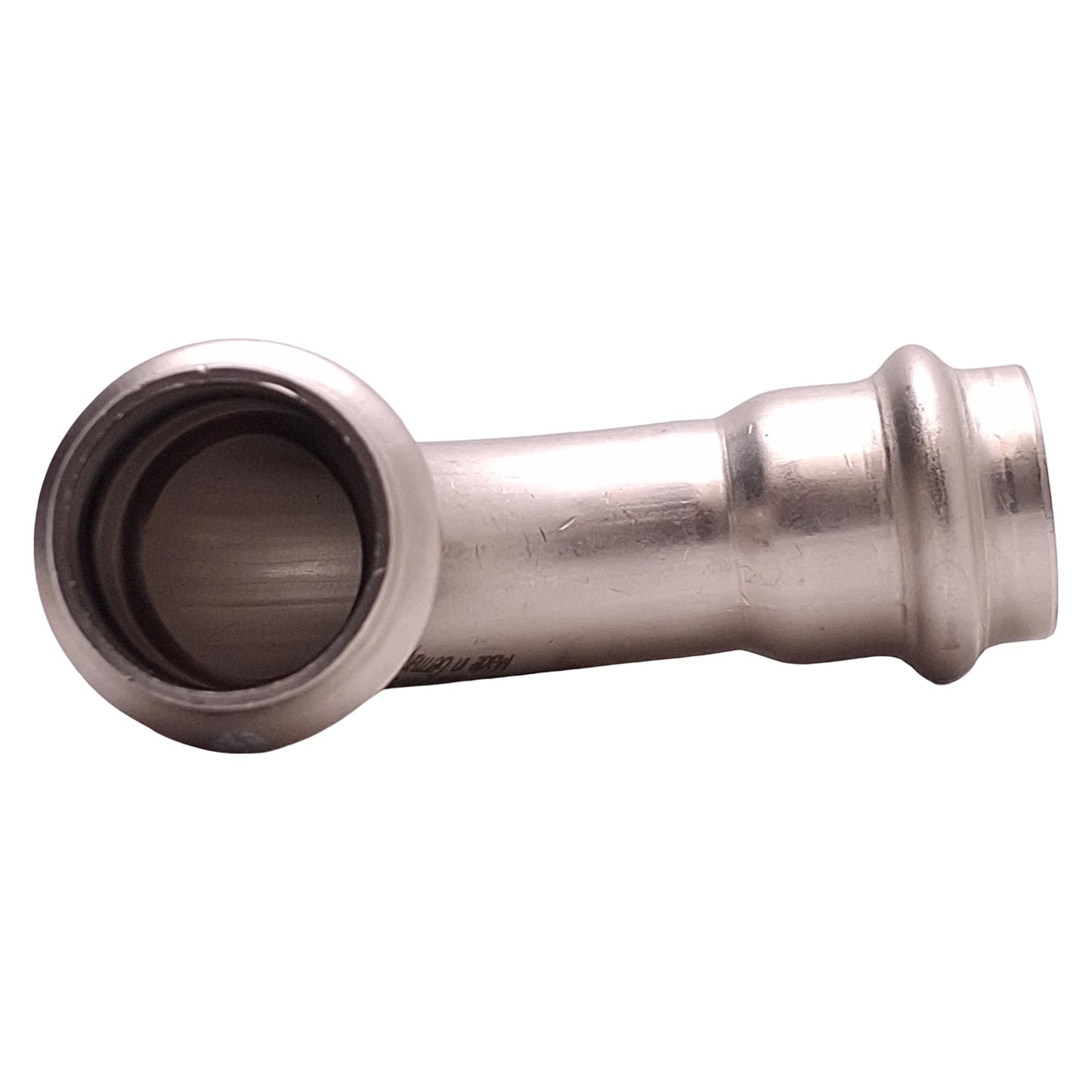 Used Viega 80405 Crimp Elbow Fitting 90° Elbow, 200psi Max, 3/4" Tube Size, ø1" OD