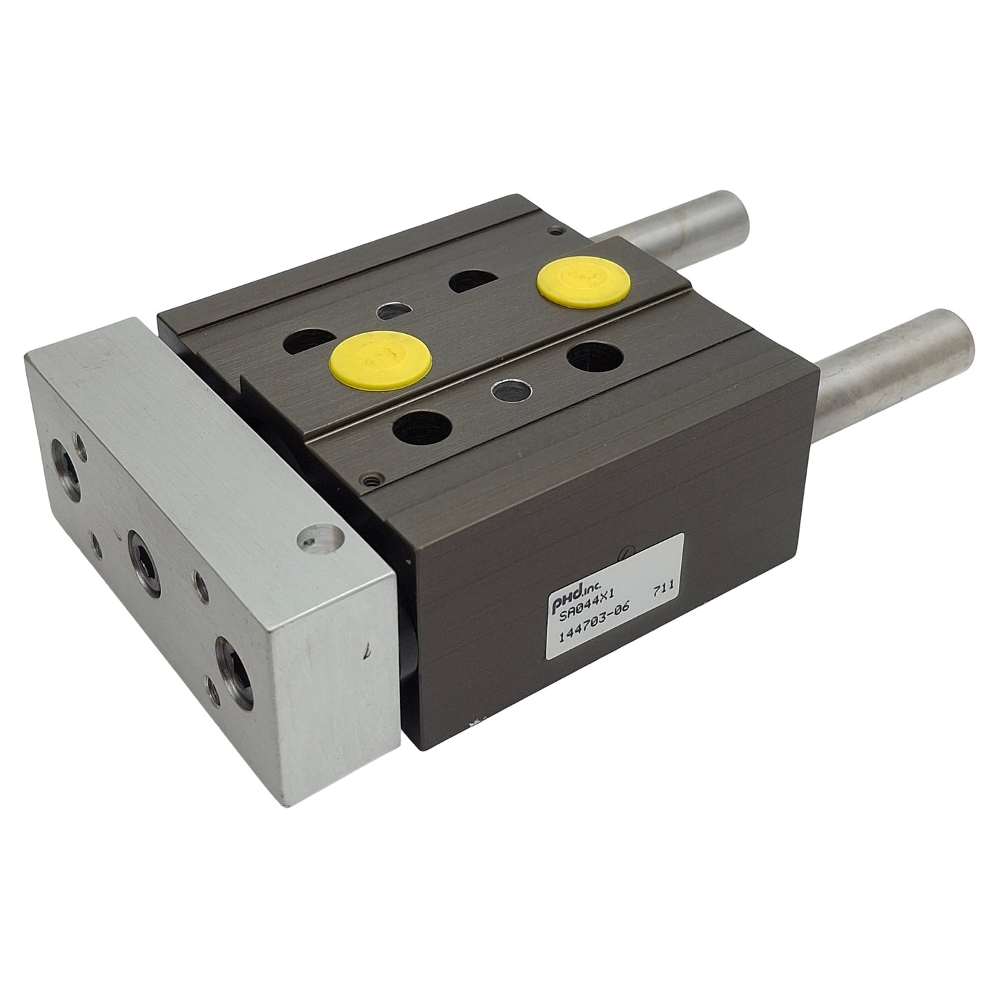 New – Open box Phd SA044X1 Pneumatic Double-Acting Cylinder ø3/4in Bore, 1in Stroke, 1/8in NPT