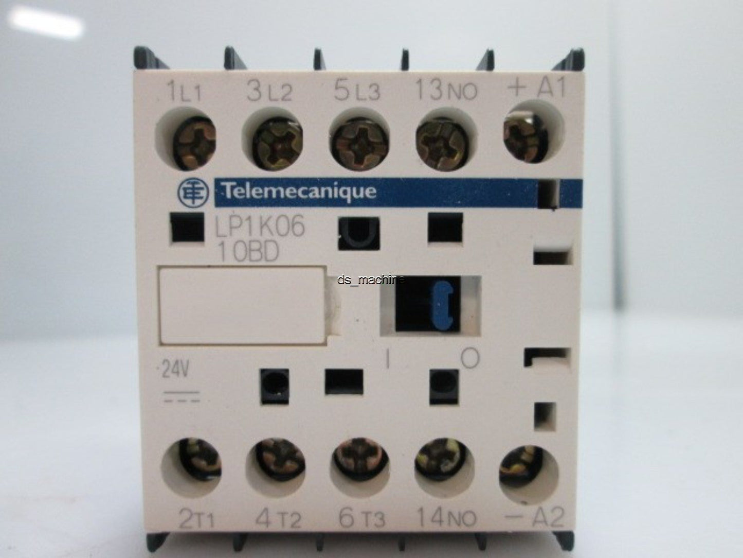 Used Telemecanique LP1K06-10BD Contactor 3-Pole 600VAC 15A, 24VDC Coil