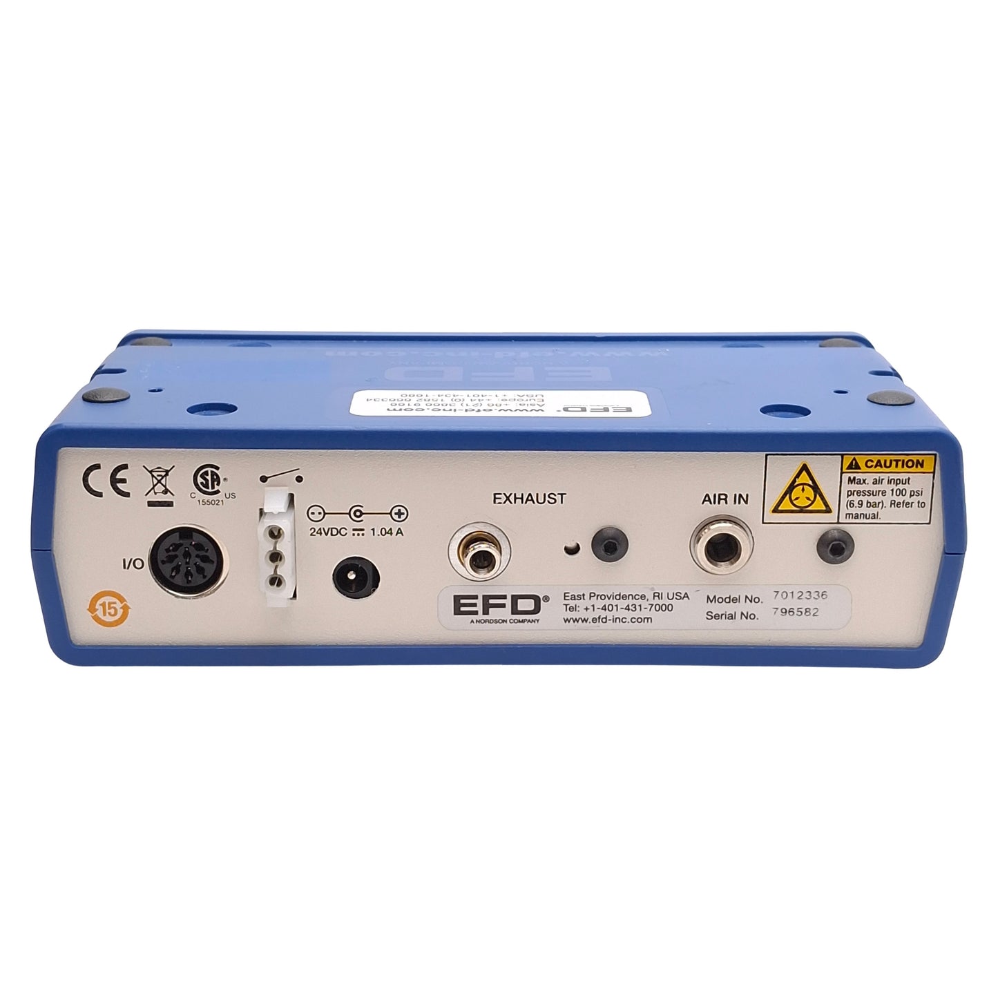 Used Nordson EFD 7012336 Perfomus VII Dispensing System, 600cpm, 0-100psi, 24VDC