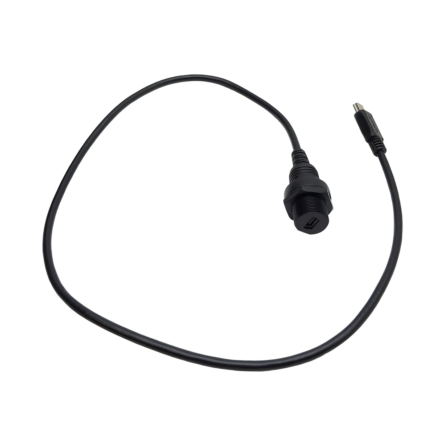 New L-Com WPUSBMB5X-05M Waterproof USB Cable, Mini B 5 Female to Mini B 5 Male, 0.5m