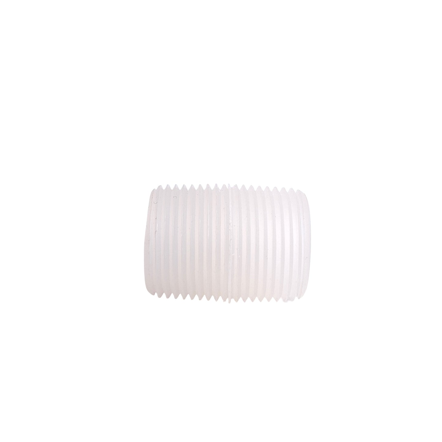 Used Lot of 10 Nibco SCH-80 Polypropylene Fitting, 1.4"L x 3/4"NPT Close Nipple