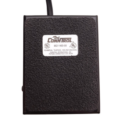Used Conntrol 862-1460-00 Momentary Light Duty Foot Switch 125-250VAC, 10A, 1/3HP
