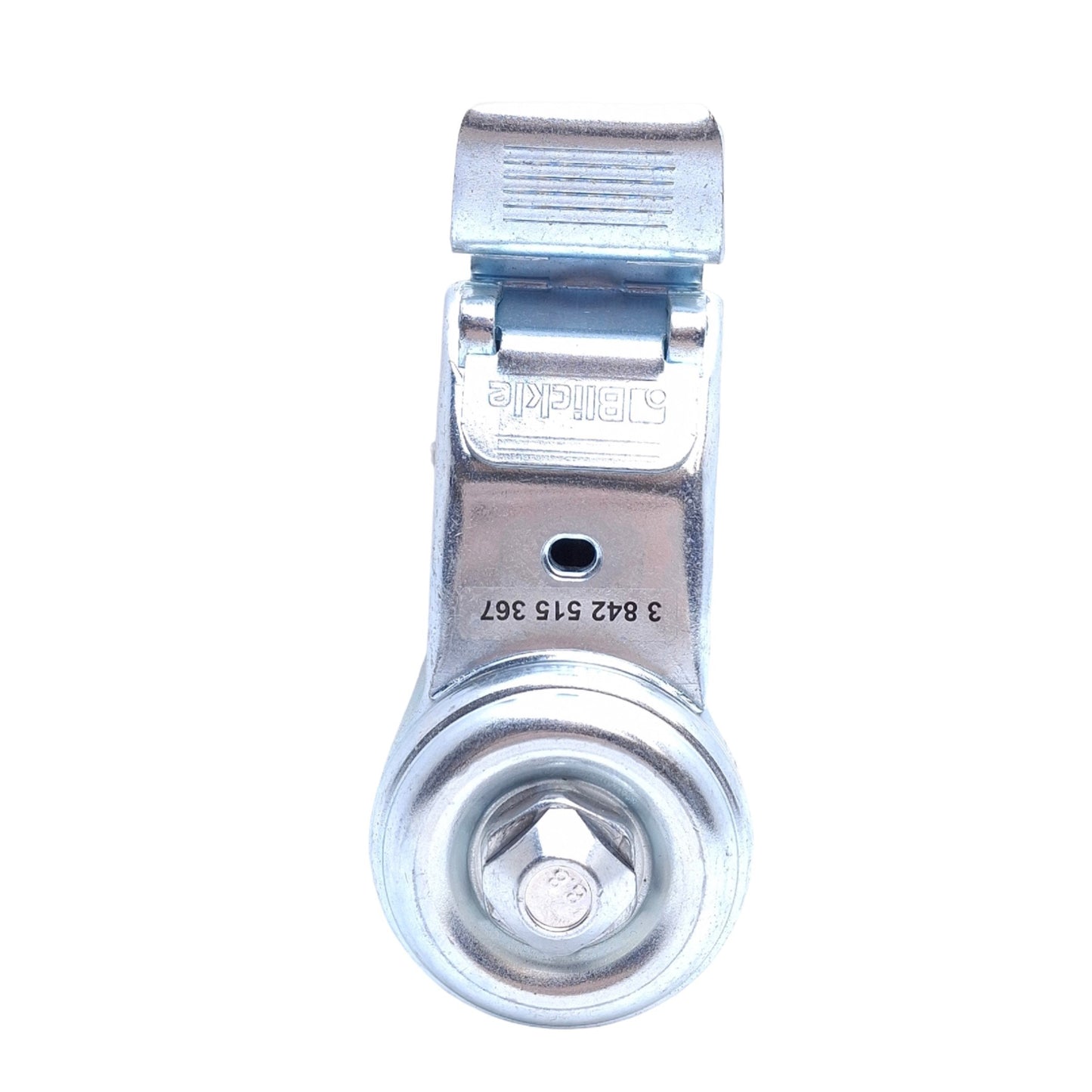 Used Lot of 3 Blickle LKRA-POA 125G-FI Swivel Casters, ø5in x 1-1/4in Wheel, Metal