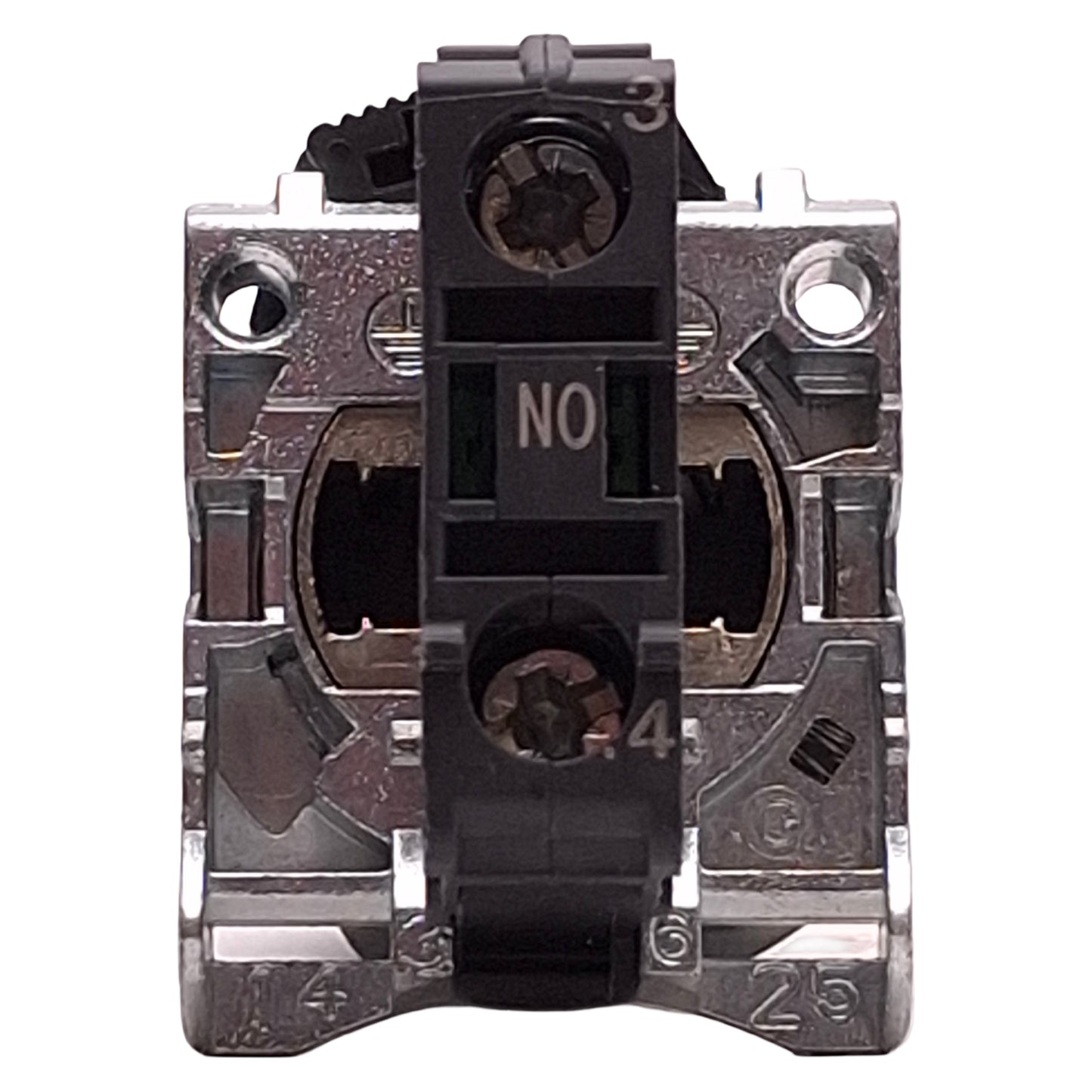 Used Sprecher & Schuh D7P-KL22PX10 2-Position Key Selector Switch 22mm, 600V 10A, 1NO