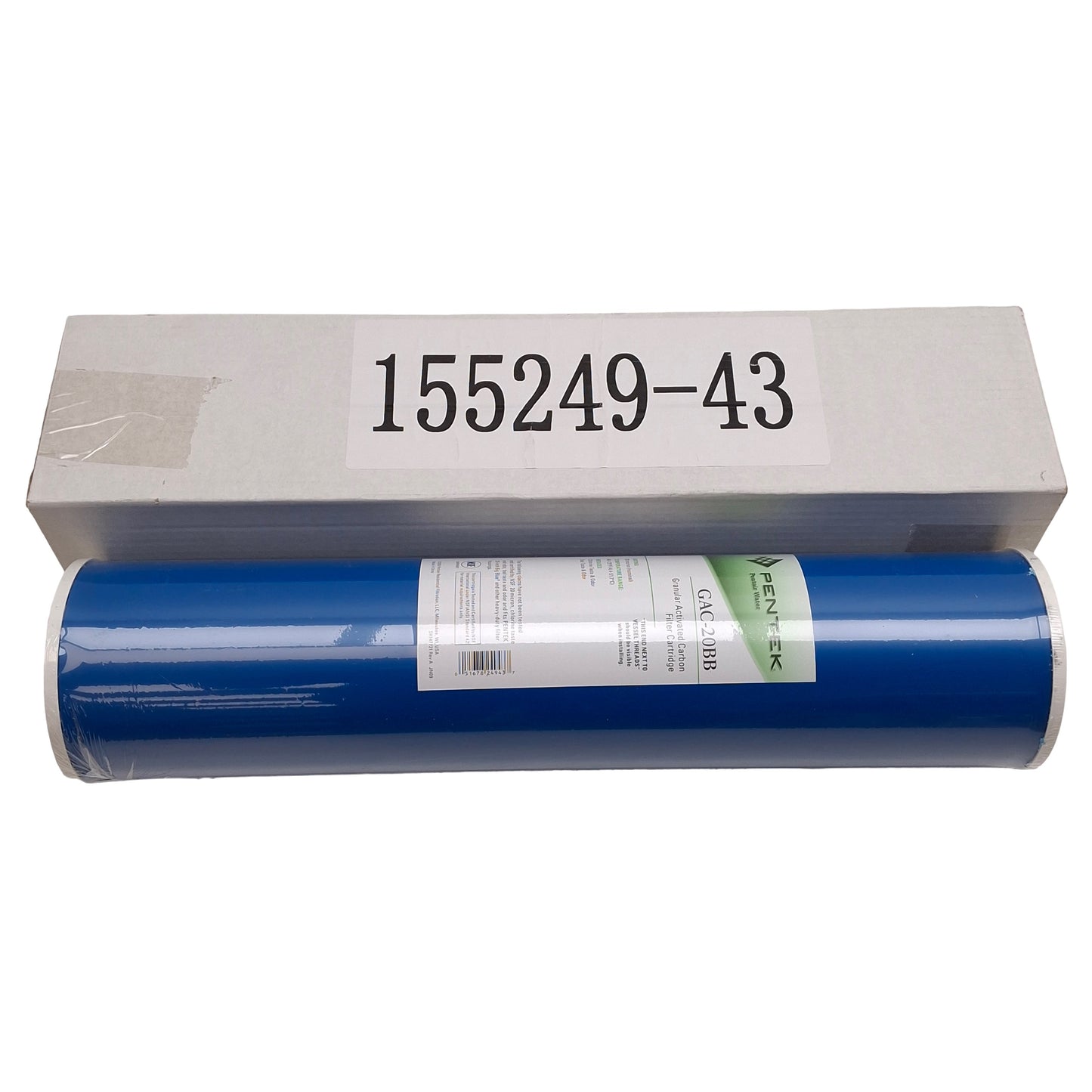 New Pentair Pentek GAC-20BB Granular Activated Carbon Filter Cartridge ø4.5" x 20"