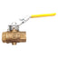 Used Rubinetterie Bresciane 511L Exhaust Brass Ball Valve, DN10, 200psi, 1/4in NPT
