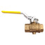 Used Rubinetterie Bresciane 511L Exhaust Brass Ball Valve, DN10, 200psi, 1/4in NPT