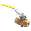 Used Rubinetterie Bresciane 511L Exhaust Brass Ball Valve, DN10, 200psi, 1/4in NPT