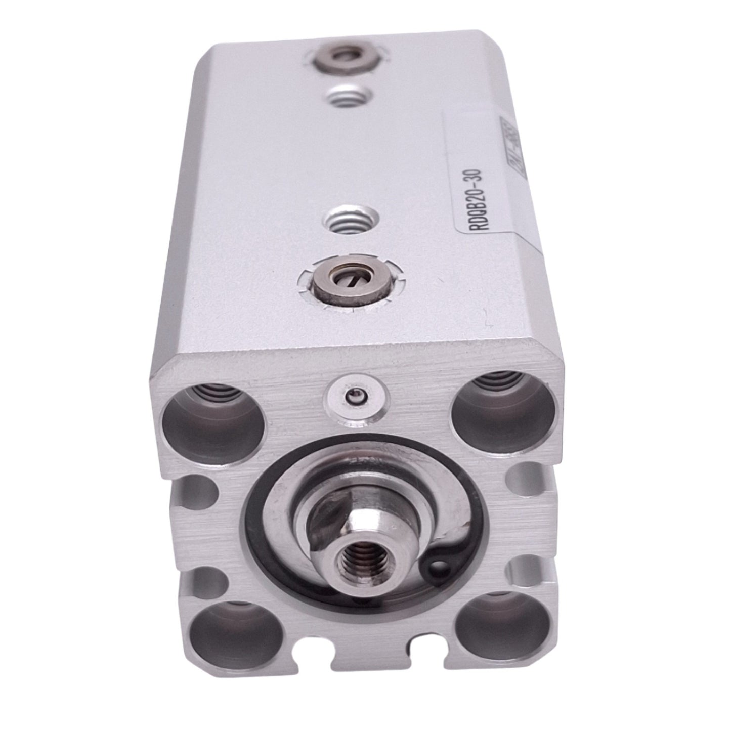 New SMC RDQB20-30 Compact Pneumatic Cylinder, ø20mm Bore, 30mm Stroke, M5, 1.0MPa