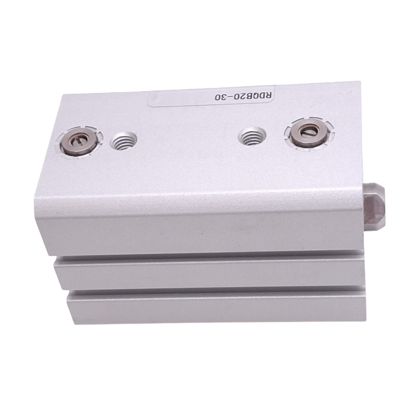 New SMC RDQB20-30 Compact Pneumatic Cylinder, ø20mm Bore, 30mm Stroke, M5, 1.0MPa