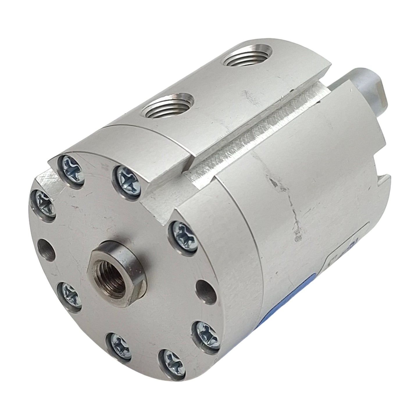 Used Fabco-Air E-121-XDR-E Pneumatic Cylinder, ø1-1/8in Bore, 1in Stroke, 1/8in NPT