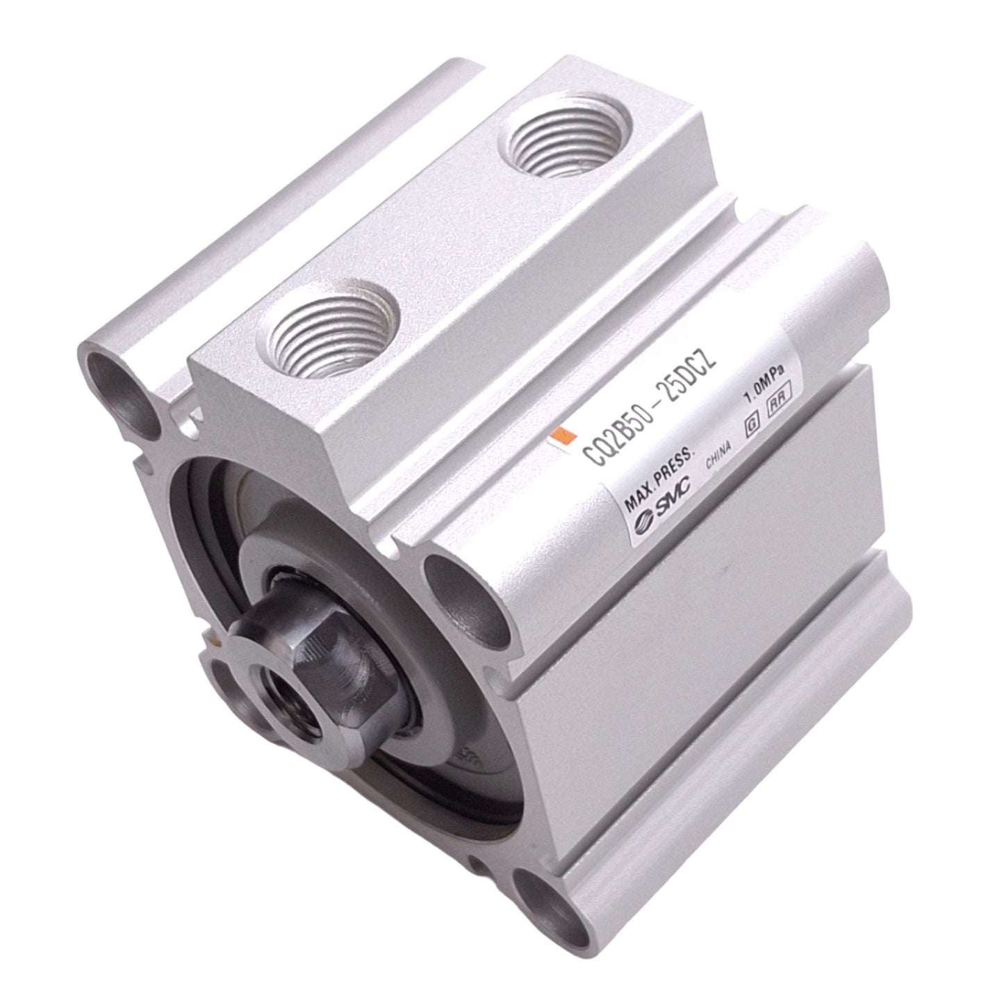New SMC CQ2B50-25DCZ Compact Cylinder, ø50mm Bore, 25mm Stroke, 1.0MPa, Rc 1/4in